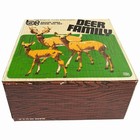 Vtg  box Only  Breyer Whitetail Deer Family Wildlife Series 3123 70s Midcentury