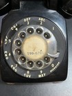 Vintage Black Stromberg Carlson Rotary Dial Telephone Usa Untested