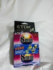 Tdk Video8 Mp 120 8mm Blank Camcorder Video Tapes 2 Pack Package Wear