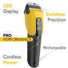 Haminway Cordless Dog Clippers     Quiet Rechargeable Pet Grooming Clippers