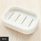 Double Layer Soap Dish Holder Plastic Drain Storage Box Bathroom Rack Plate Usa