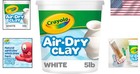 Air Dry Clay  5lbs   Teacher Supplies  Natural White Modeling Clay For Kids  Scu