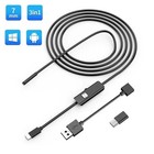 6 Led Usb Snake Endoscope Borescope Hd Inspection Camera Scope Type C