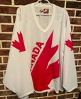Worn Once Vtg Nike Team Official Team Canada Olympic Hockey Medal Jersey Mens Xl