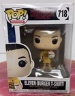 Funko Pop  Vinyl  Stranger Things - Eleven -  benny s Burgers   718 New In Dmg B