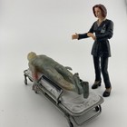 Mcfarlane Toys The X-files  Dana Scully Action Figure W  Alien Corpse Gurney