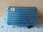 Eva Air Rimowa Amenity Kit Hard Case Metallic Blue