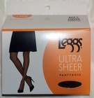 5-pair New Hose Pantyhose  L eggs Ultra Sheer Reinforced-panty Dg0005 Coffee C