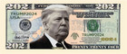 Trump 2024 Pack Of 20 Bills Re-election -best Selling Donald Trump Collectible