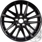 New 19  Gloss Black Alloy Wheel Rim For 2021-2024 Toyota Camry 75222 Xse