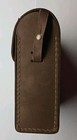 Vintage Bell And Howell Brown Leather Camera Case Cowhide 7x4 5   