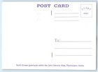 Korea Postcard North Korean Guard Post Within Joint Security Area C1950 s