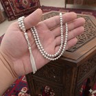 Tasbih Necklace 925 Sterling Silver 99 Beads Islamic Prayer Beads Misbaha 501152