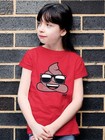 Cool Funny Poop In Shades Trendy Graphic Symbol T-shirt