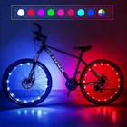 2-tire Pack Led Bike Wheel Lights Waterproof Bicycle Spoke Tire Light Strip Us