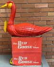 Rare Vintage Red Goose Shoes Advertising Display Stand Eggs Toys Prizes
