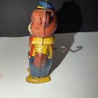Vintage J Chein Tin Litho Wind Up Bear   Working  