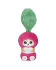  set Of 2  New Carrot Lettuce Mofusand Cat Plush Key Fob Charm Holder Toy