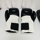 Adidas Hybrid 1000 Hybrid Boxing Gloves Black white 12oz