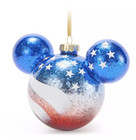 Disney Parks Mickey Mouse Icon Ball Christmas Ornament Americana New With Tag