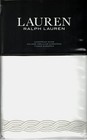 Ralph Lauren Nwt Spencer Euro Sham Cable Embroidery White W flax Msrp  150