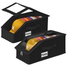 2-pcs Large Capacity  Stackable Hat Storage For Baseball Caps    Holds Up Black