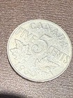 Early Canadian 5 Cents Nickel Lot - Ef au