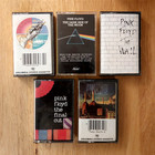 Five  5  - Pink Floyd Cassette Tapes - Owned By Slash Of Guns N Roses           