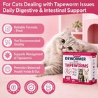 Tapeworm Medicine For Cats  De-wormer For Cats  Cat Worm Treatment  Intestinal
