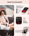 2026 Smart Watch Women Waterproof Smartwatch Bluetooth  For Iphone Samsung