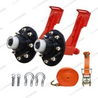New Upgrade Superior Shipping Container Wheels 8x 6 5 Lug container Mobile Kits