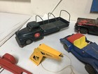Vintage Tin Toy Friction Cars  Made In Japan Trucks Parts Lot