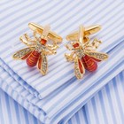 Fashion Men Cufflinks 1 Pair Of Shirt Suit Cuff Links Jewelry Rhinestone Classic