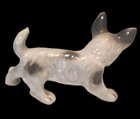 Vintage Scottie Dog Porcelain Figurine Scottish Terrier Dog Made In Japan 