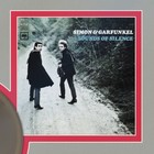 Simon   Garfunkel Sounds Of Silence Framed Picture Sleeve Gold 45 Rec Display M4