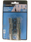 Crawford Medium Grip Broom And Tool Clips 4 Pack  13201   New
