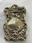 Victorian Antique Sterling Silver Vesta Case Match Safe With Original Matches