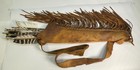 Vintage Native American Vintage Indian Leather Quiver With Six Arrows