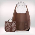 Tan Tent Suntana Black Pop Up Tanning Booth For Spray Tanning