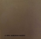 Original Vintage 1979 Deborah Harry Blondie Pinup Poster  2401 Mint Old Stock 