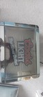 Vintage 1990 Coors Light Silver Bullet Lighted Starburst Back Bar Motion Sign