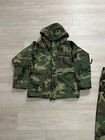 Vintage Us Military Issue Camouflage Cold Weather Parka Jacket   Pants Set