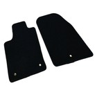 4d Carpet Floor Mats Black Nylon 2pcs For Durango 11-23 Grand Cherokee 16-22