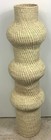 Large Abstract Handwoven Palm Sculpture Basket 43 25  H