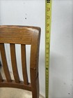 Antique Vintage Tiger Oak Office Swivel Chair Mission Quartersawn Adjustable