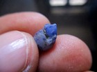 Natural Blue Sapphire Crystal Specimen  3 0 Carats  Jammu Kashmir Origin