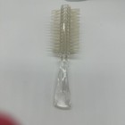 Vintage Fuller Spiral Bristle Comb  Hair Brush Clear Lucite Nylon Bristles