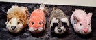 Zhu Zhu Pets Peachy Rocco Zu Zu Sweetie Electronic Hamster Toy Lot Of 4 Working