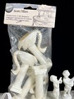 Vtg Wilton Wedding Cake Flowers- Cherubs - Pillars - Swan Cake Decorating Lot