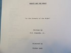 Beauty And The Beast Tv Show Script    in The Forests Of The Night    1989    2